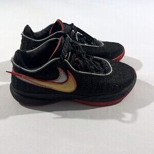Nike LeBron 20 Trinity Black Red Bred Basketball DJ5423-001 Mens Shoes Sz 7 7.5